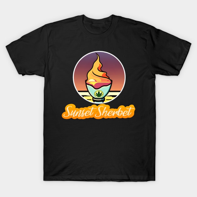 Sunset Sherbet T-Shirt by Jaymz Weiss Designz